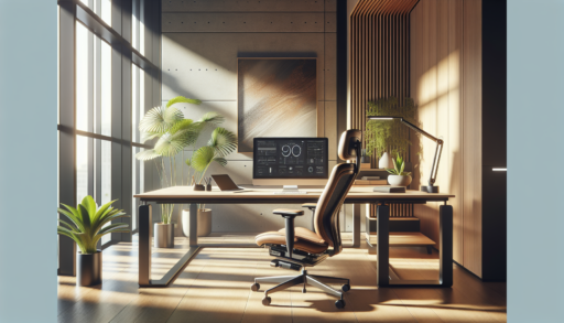 Skap et ergonomisk kontor med stil